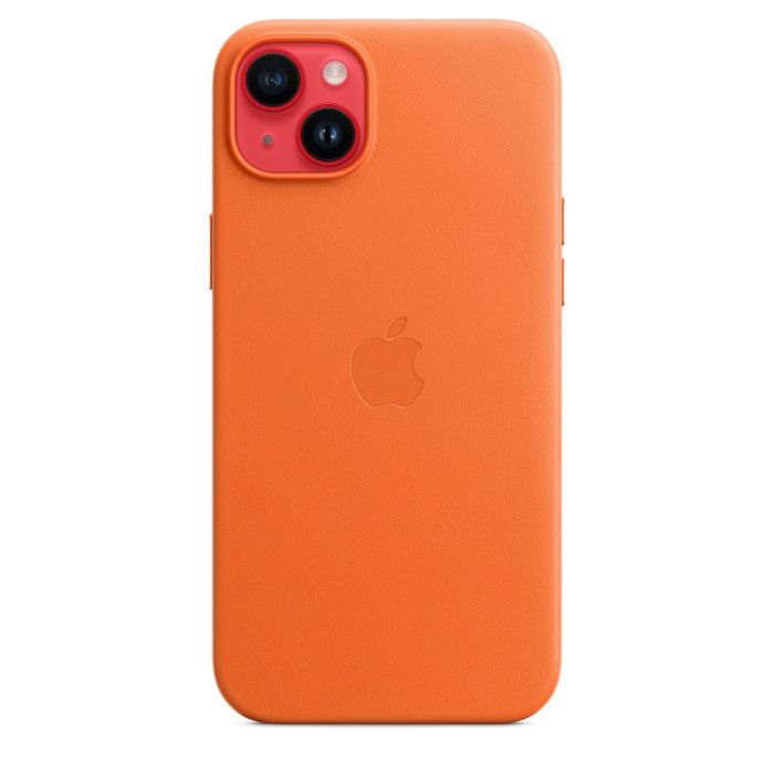 Apple iPhone 14 Plus Leather Case Orange/MPPF3ZM/A