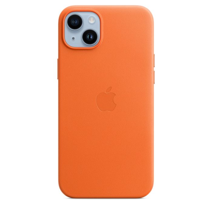 Apple iPhone 14 Plus Leather Case Orange/MPPF3ZM/A
