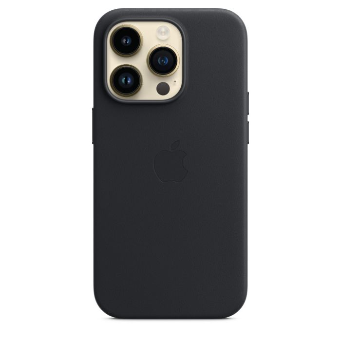 Apple iPhone 14 Pro Leather Case Midn./MPPG3ZM/A