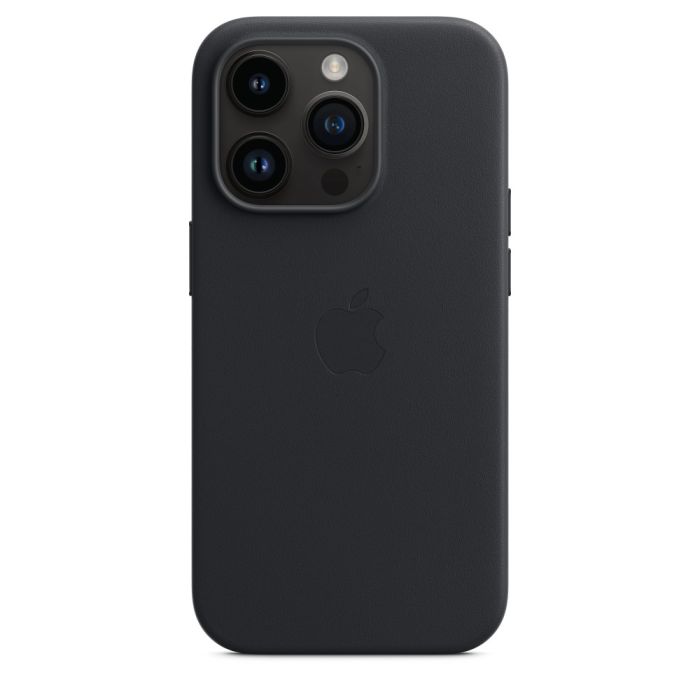 Apple iPhone 14 Pro Leather Case Midn./MPPG3ZM/A