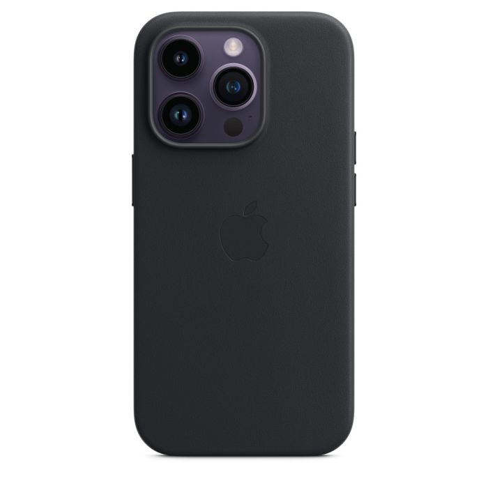 Apple iPhone 14 Pro Leather Case Midn./MPPG3ZM/A
