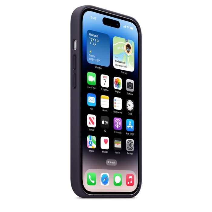 Apple iPhone 14 Pro Leather Case Ink/MPPJ3ZM/A