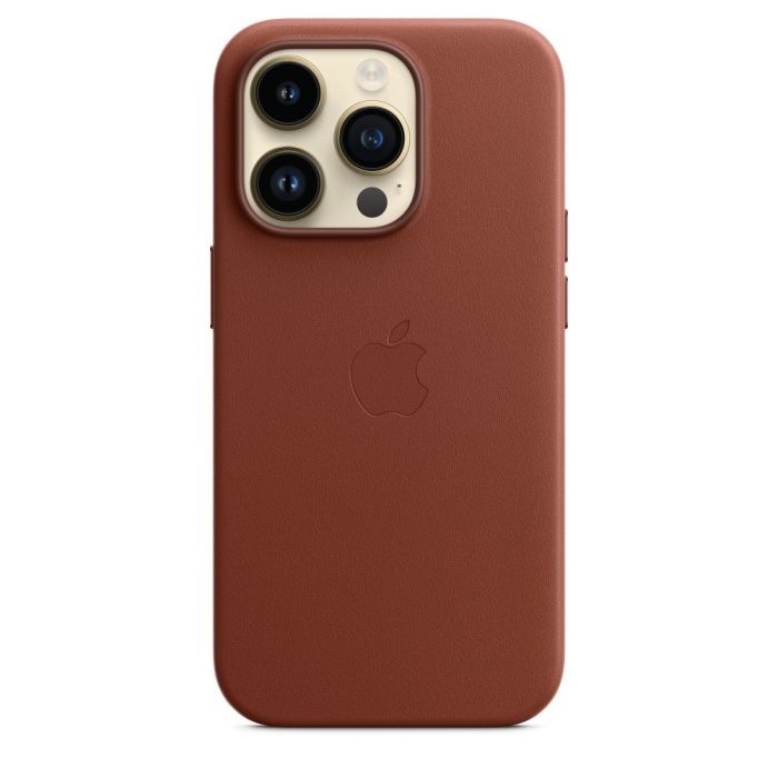 Apple iPhone 14 Pro Leather Case Umber/MPPK3ZM/A