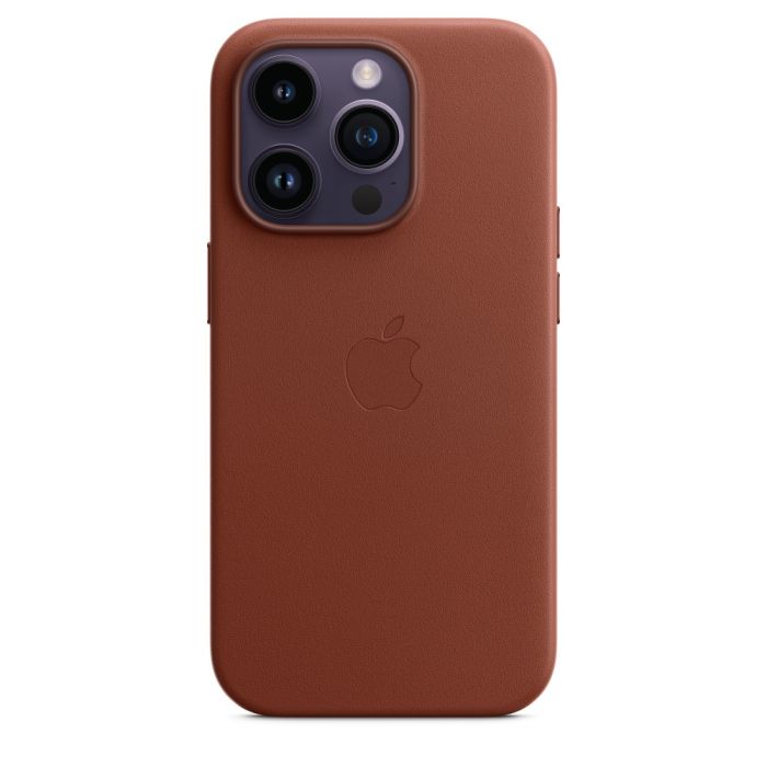 Apple iPhone 14 Pro Leather Case Umber/MPPK3ZM/A