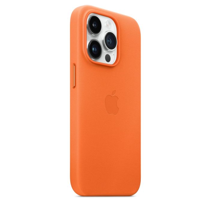 Apple iPhone 14 Pro Leather Case Orange/MPPL3ZM/A