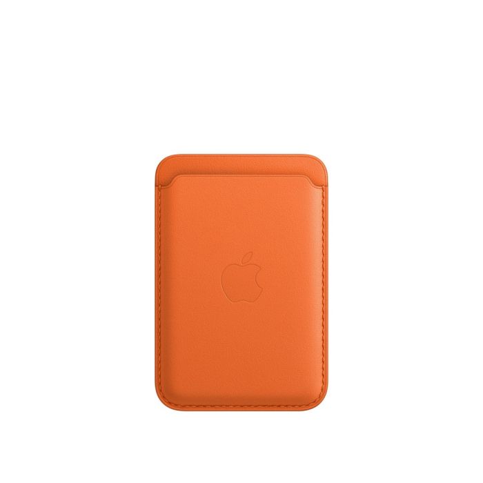Apple iPhone Leather Wallet Orange/MPPY3ZM/A