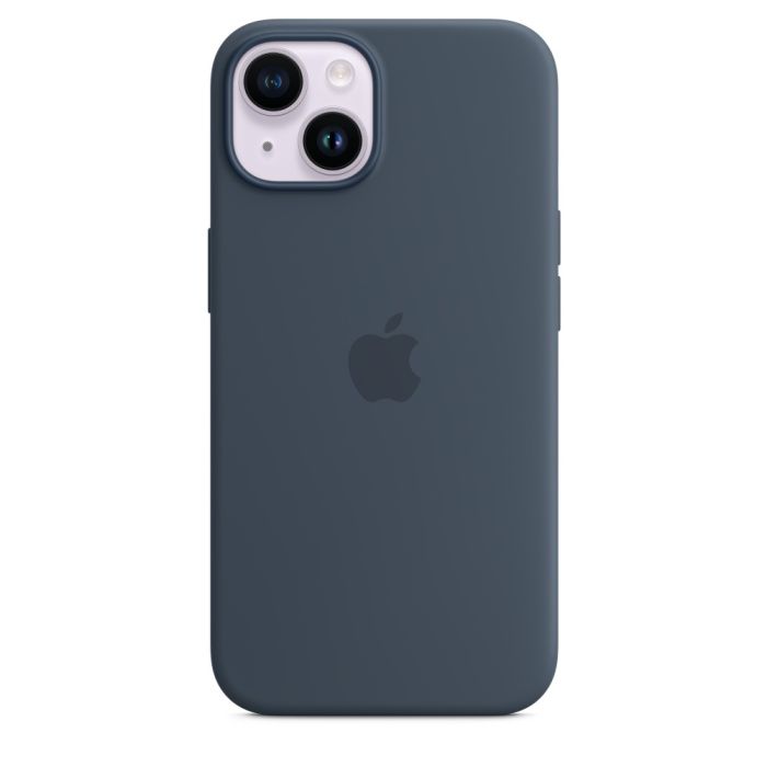 Apple iPhone 14 Silicone Case Storm Blue/MPRV3ZM/A