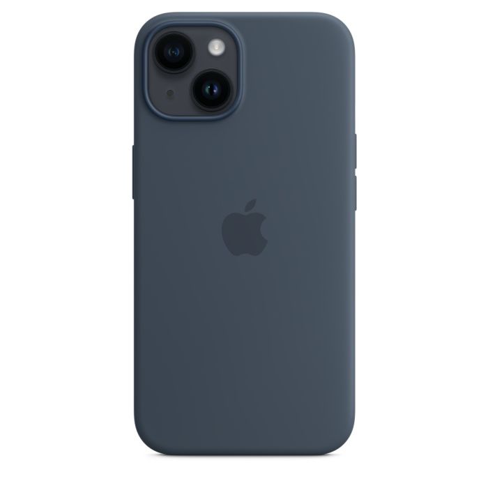 Apple iPhone 14 Silicone Case Storm Blue/MPRV3ZM/A