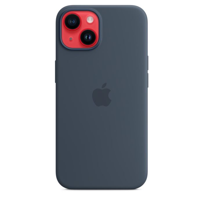 Apple iPhone 14 Silicone Case Storm Blue/MPRV3ZM/A