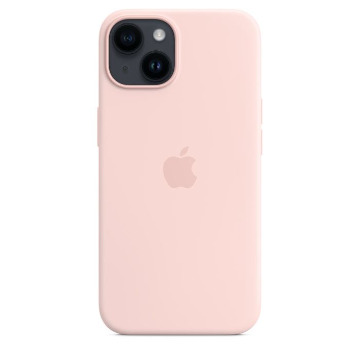 Apple iPhone 14 Silicone Case Chalk Pink/MPRX3ZM/A