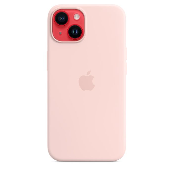 Apple iPhone 14 Silicone Case Chalk Pink/MPRX3ZM/A