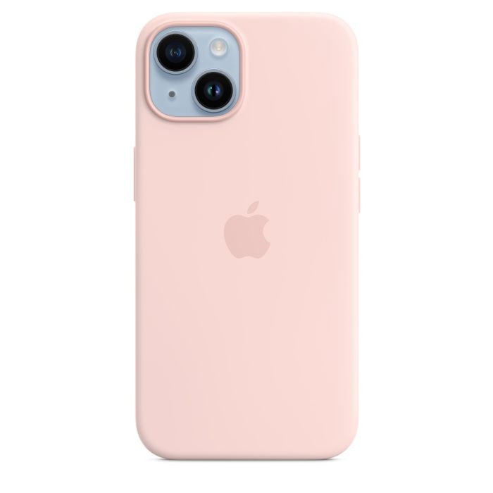 Apple iPhone 14 Silicone Case Chalk Pink/MPRX3ZM/A