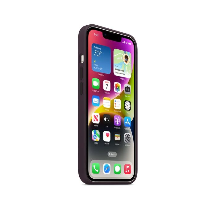 Apple iPhone 14 Silicone Case Elderberry/MPT03ZM/A