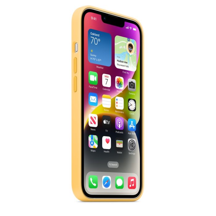 Apple iPhone 14 Silicone Case Sunglow/MPT23ZM/A