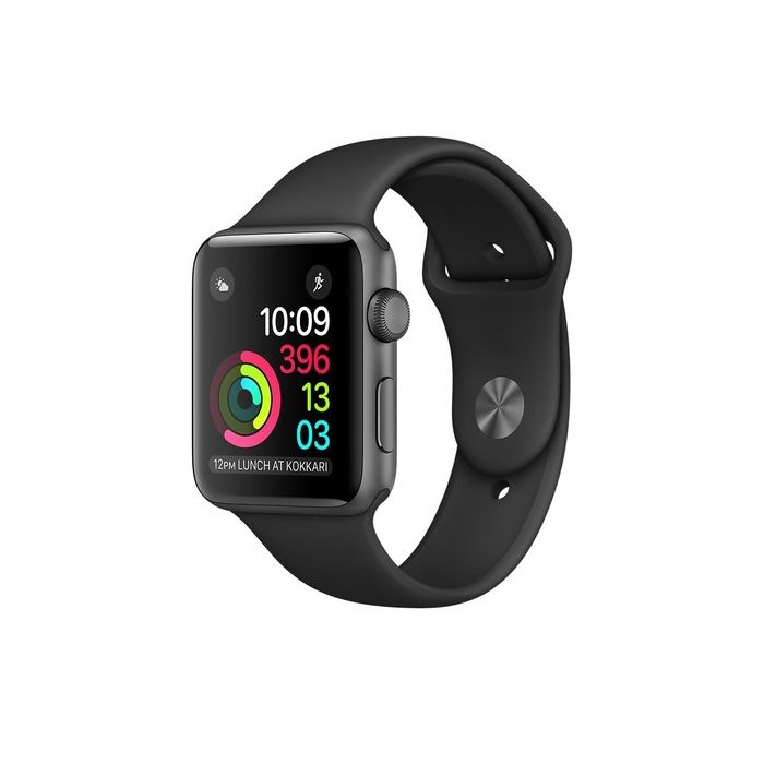 Apple Watch 1 MP022 38mm Gray + Black Sport Band