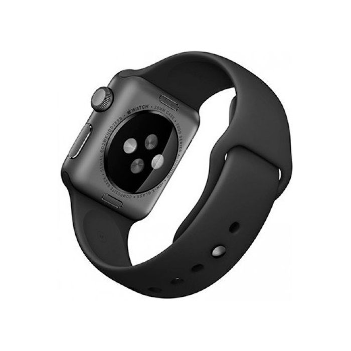 Apple Watch 1 MP022 38mm Gray + Black Sport Band