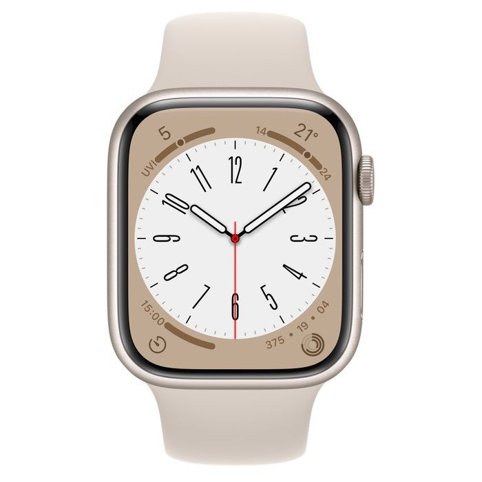 Apple Watch Series 8 GPS 45mm Starlight /MNP23GK/A