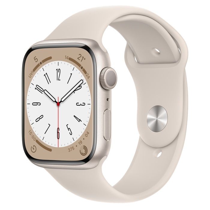 Apple Watch Series 8 GPS 45mm Starlight /MNP23GK/A