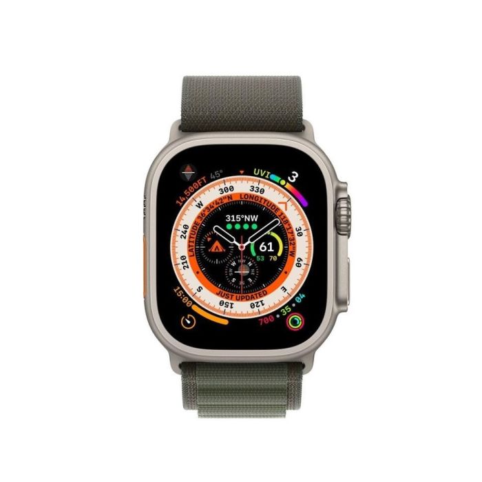 Apple Watch Ultra 49mm Tit.Green Alpine /MQFN3GK/A