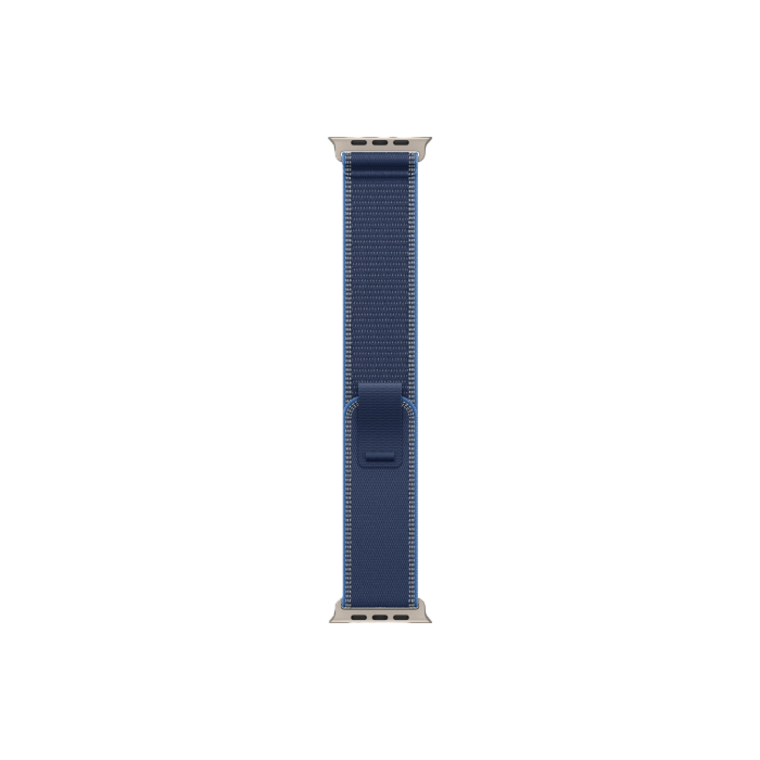 Apple Watch Ultra 3 49mm Natural Titanium, Blue/Bright Blue Trail Loop - S/M /MEWR4QI/A