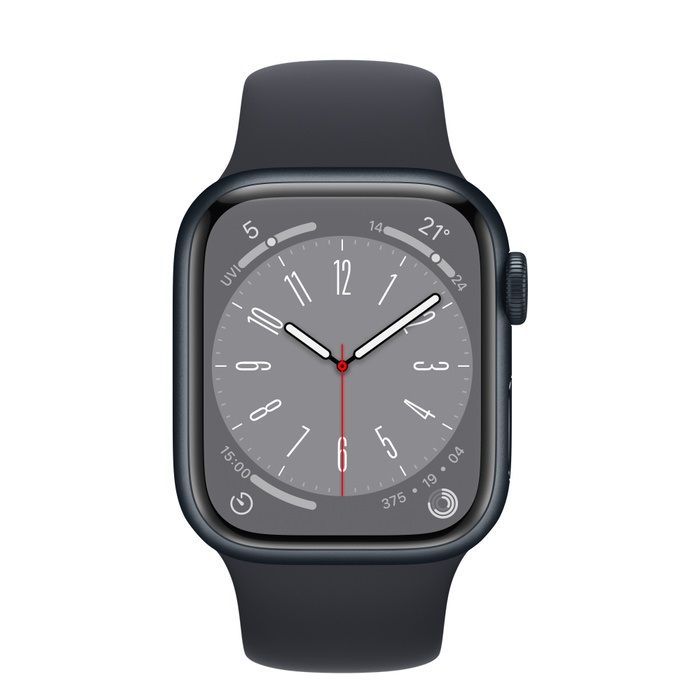 Apple Watch Series 8 GPS 41mm Midnight MNU73*