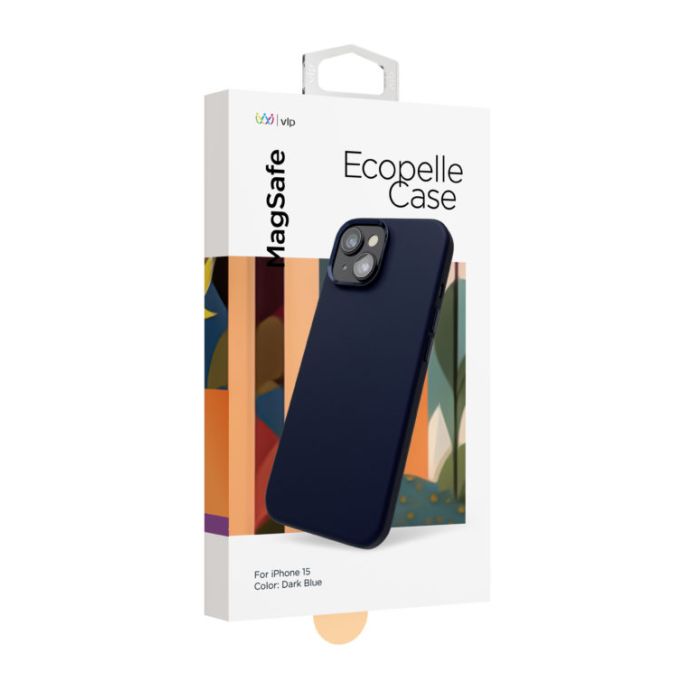 VLP Ecopelle iPhone 15 MagSafe Blue /10513005