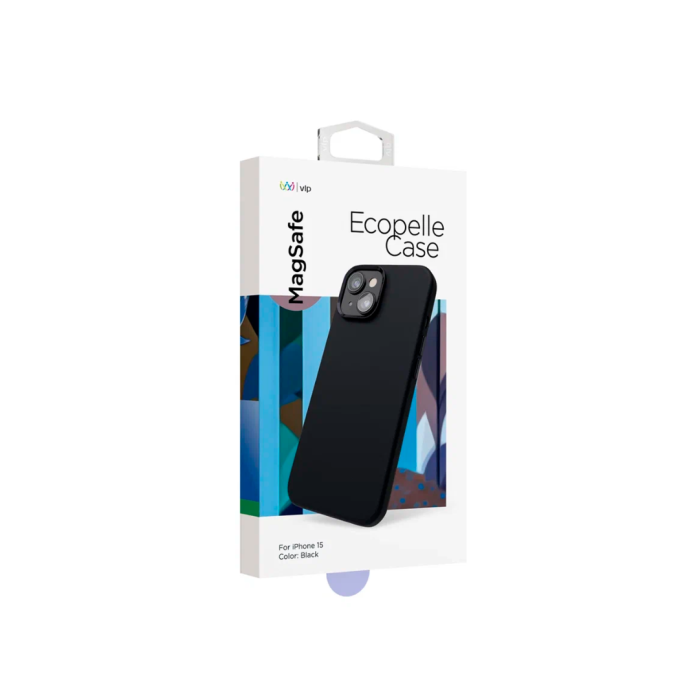 VLP Ecopelle iPhone 15 MagSafe Black /10513001