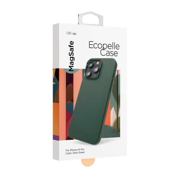 VLP Ecopelle iPhone 15 Pro MagSafe Green /10513009