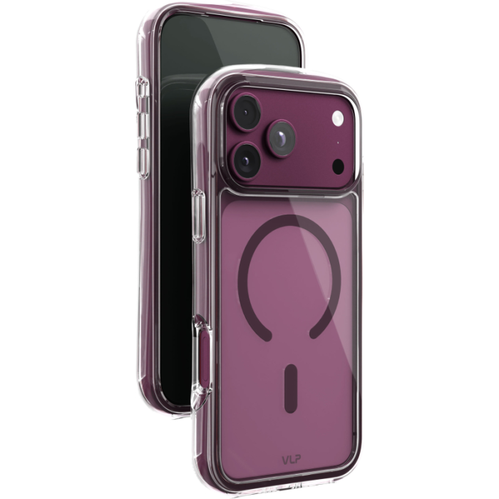 VLP Bubble Case Magsafe iPhone 18 Pro, Dark Cherry /10541009