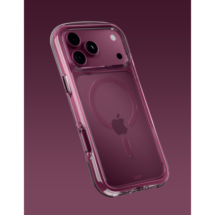 VLP Bubble Case Magsafe iPhone 18 Pro, Dark Cherry /10541009