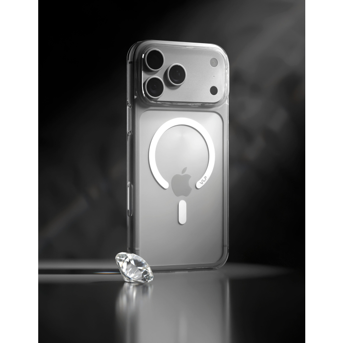 VLP Diamond Case Magsafe iPhone 18 Pro, Transparent /10510032