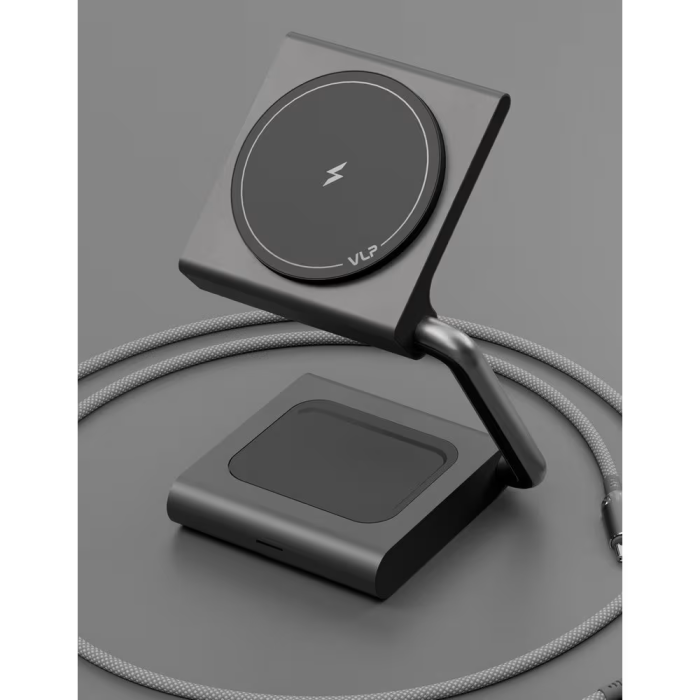 VLP Zen Charger, Wireless Charger Qi 2.2, 25W, Grey /1092015