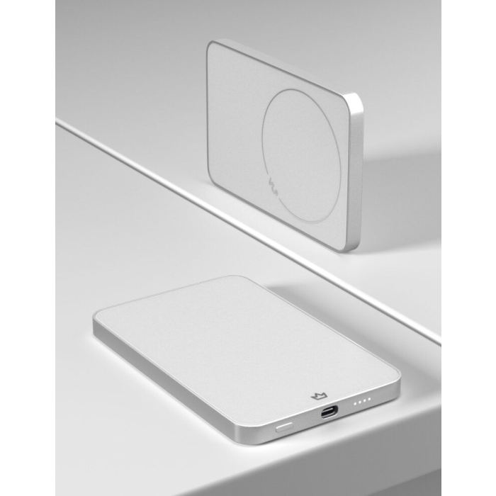 VLP Diamond Energy MagSafe, Qi2, SSB, 5000 mAh, 3A, USB-C, White /1044011