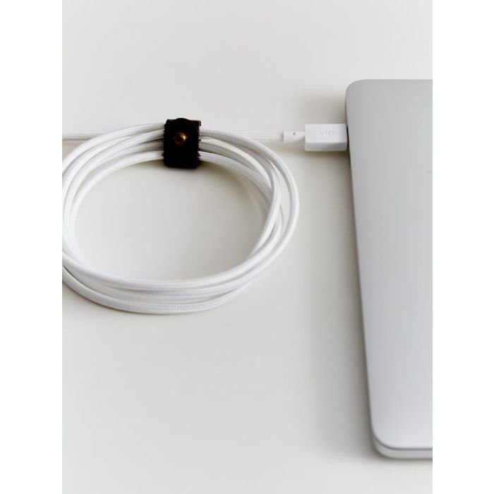 VLP Nylon Cable USB C to C 60W 2m White /1031016