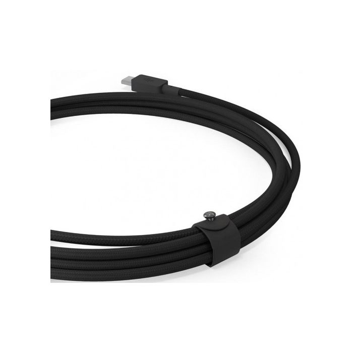 VLP Nylon Cable USB C - USB C 1.2m Black /1031019