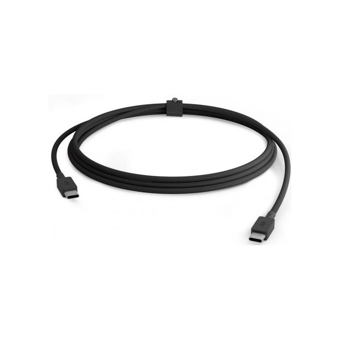 VLP Nylon Cable USB C - USB C 1.2m Black /1031019