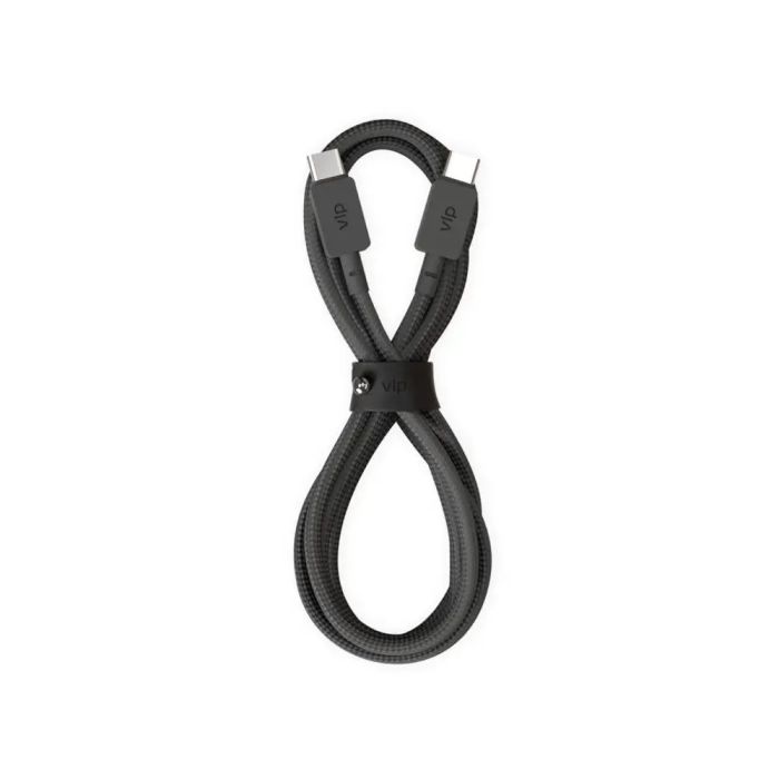 VLP Nylon Cable USB C - C 100W 2m Black /1031025