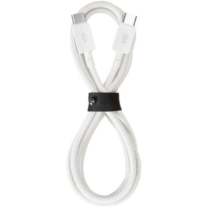 VLP Nylon Cable USB C - C 100W 1.2m White /1031021
