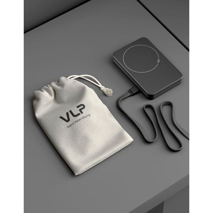 VLP Diamond Energy Pro MagSafe, Qi2, 5000 mAh, 3A, USB-C, Black / 1044006