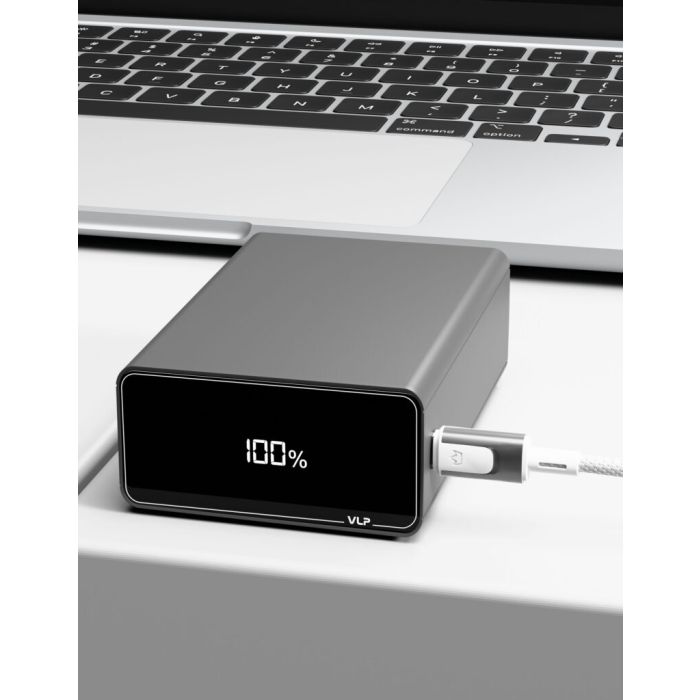 VLP B-Energy 20000 mAh 65W, USB-C, USB-A , Steel Gray / 1042006
