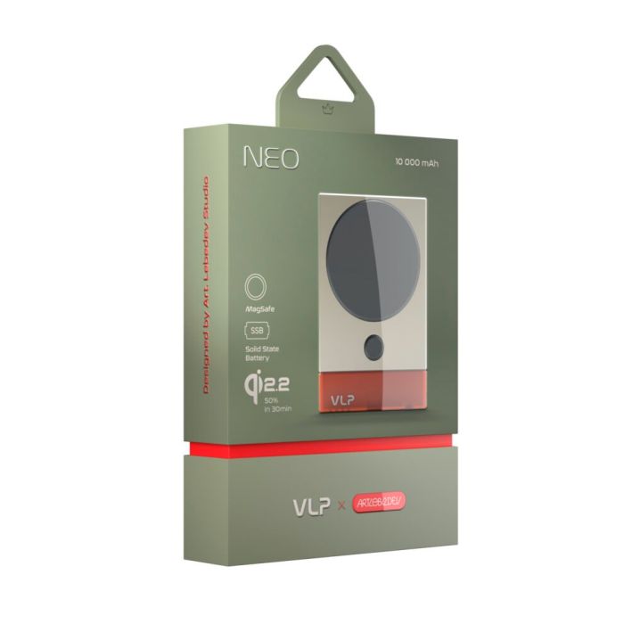 VLP NEO MagSafe, Qi2.2, 10000 mAh, USB-C, Amber Gray / 1045002