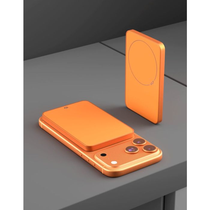 VLP Diamond Energy MagSafe, Qi2, 5000 mAh, 3A, USB-C, Orange / 1044008