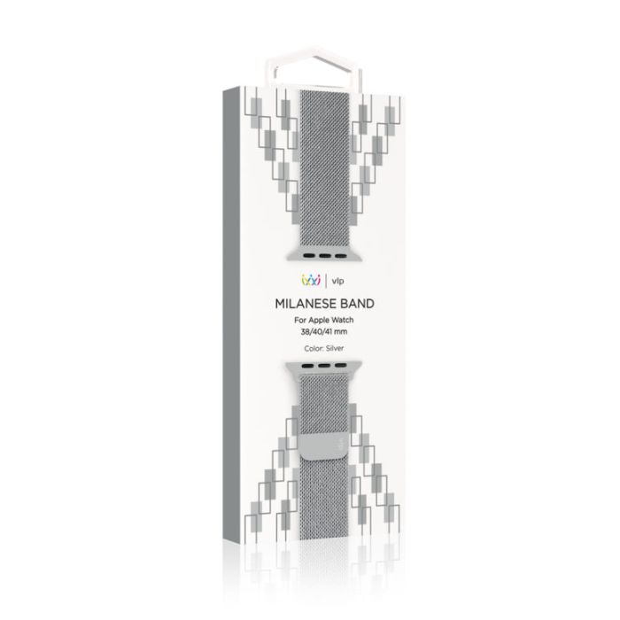 VLP Apple Watch 38/40/41 Silver /vlp-MBAW-41SL