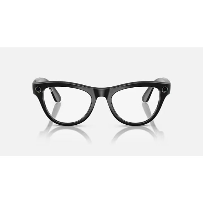 Ray-Ban Skyler (RW4010) Shiny Black / Transitions Cerulean Blue (C601/MF52)