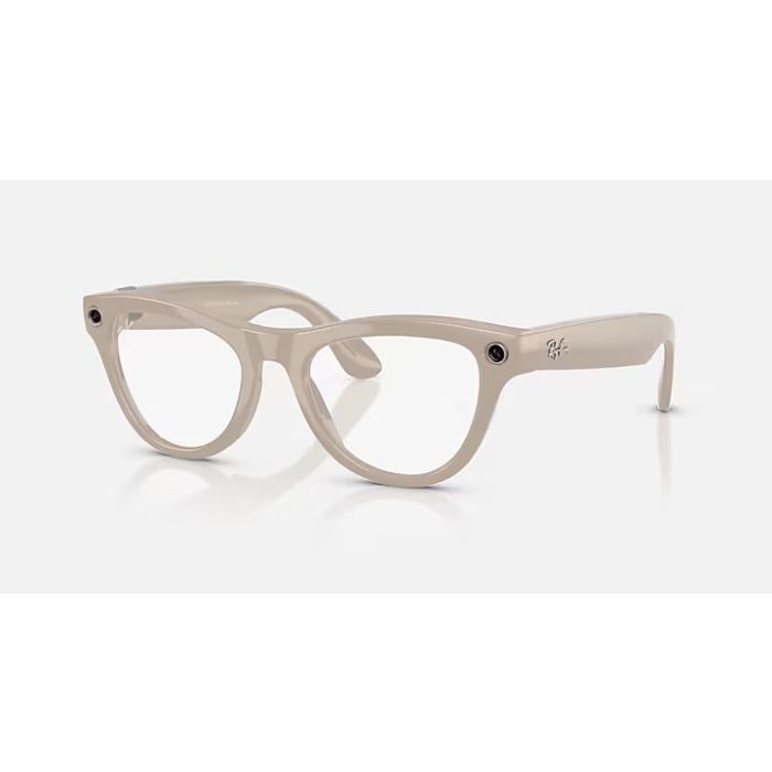 Ray-Ban Skyler (RW4010) Shiny Chalky Gray / Transitions Sapphire (C6700MF52)