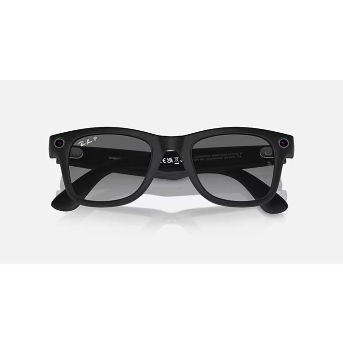 Ray-Ban Wayfarer (RW4008) Matte Black / Polar Gradient Graphite (C601ST353)