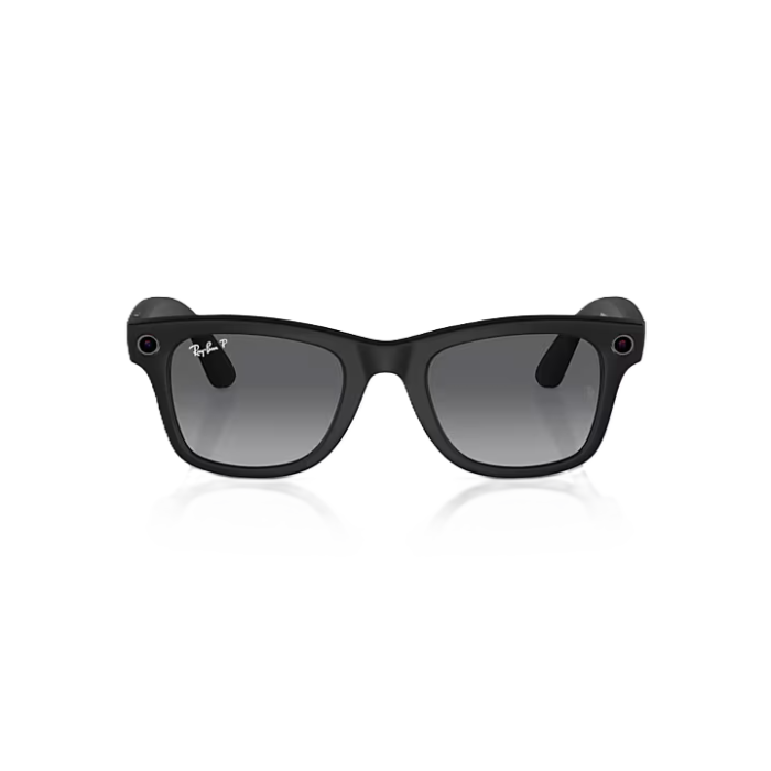 Ray-Ban Wayfarer (RW4008) Matte Black / Polar Gradient Graphite
