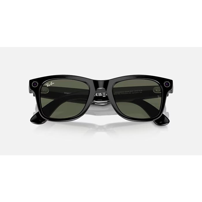 Ray-Ban Wayfarer (RW4006) Shiny Black / G15 Green (C601/7150)