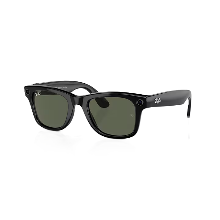 Ray-Ban Wayfarer (RW4006) Shiny Black / G15 Green (C601/7150)