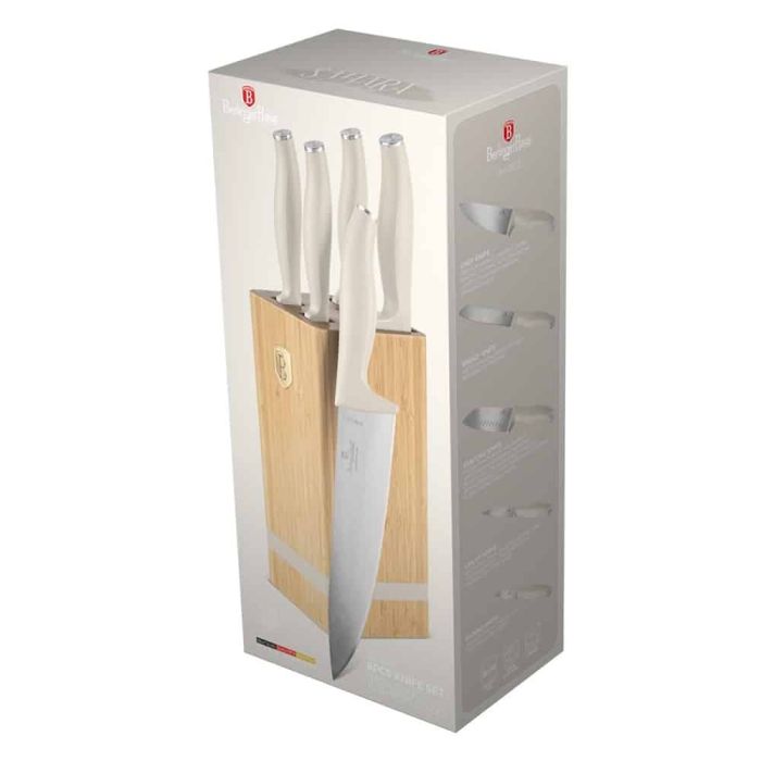 Berlinger Haus BH2973 Sahara knife set with bamboo stand 6pcs